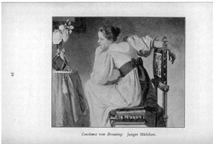 Junges Mädchen von Constance von Breuning